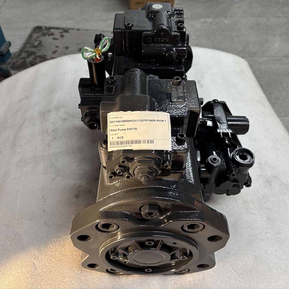 SA1142-00900 Main Hydraulic Pump for Volvo EW170 Kawasaki K3V112DTP10ER-9N34-1 SA1142-00900-main-hydraulic-pump-for-Volvo-EW170