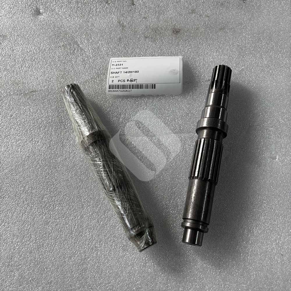 7I-2331 Hydraulic Pump Drive Shaft for Caterpillar 320B, 320C, 320D Excavators Precision-machined-7I-2331-shaft-for-Caterpillar-heavy-machinery