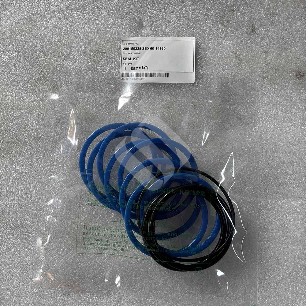 21D-60-14160 Hydraulic Seal Kit for Komatsu PC75-1, PC75R-2, PC95-1, PC110R-1 21D-60-14160-hydraulic-seal-kit-for-Komatsu-PC75-excavator
