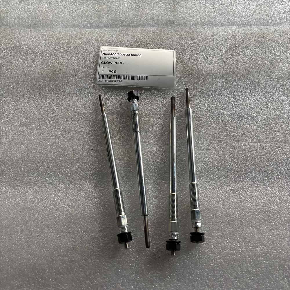 7030400 Glow Plug for Doosan D18 D24 Engines Bobcat E32 E35 Excavators Doosan-D18-engine-cold-start-heater-plug-7030400