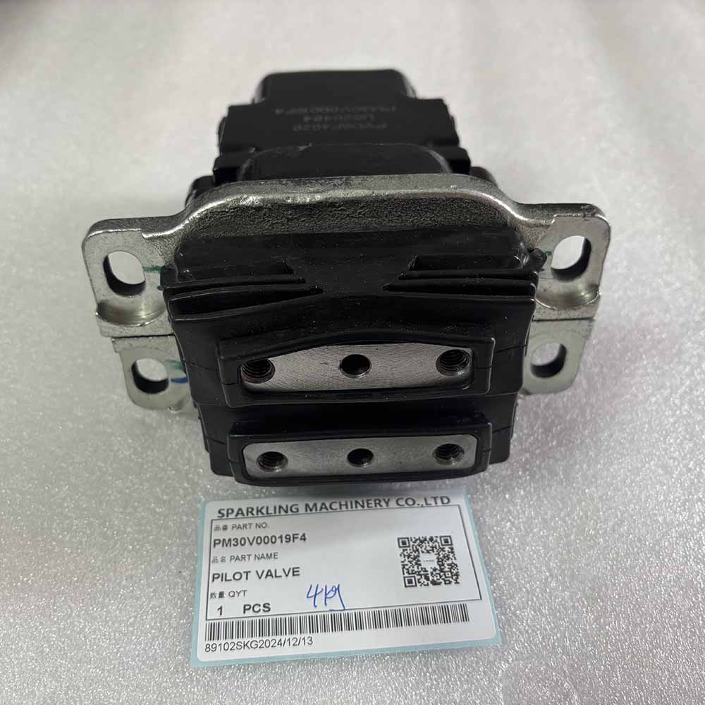 KOBELCO EXCAVATOR PARTS MADE IN CHINA NEW SK40SR 30SR-2 30SR-3 PM30V00019F4 PILOT VALVE SPARKLING MACHINERY