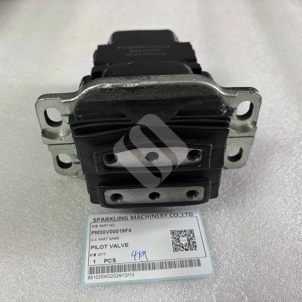 KOBELCO EXCAVATOR PARTS MADE IN CHINA NEW SK40SR 30SR-2 30SR-3 PM30V00019F4 PILOT VALVE SPARKLING MACHINERY KOBELCO EXCAVATOR PARTS MADE IN CHINA NEW SK40SR 30SR-2 30SR-3 PM30V00019F4 PILOT VALVE SPARKLING MACHINERY