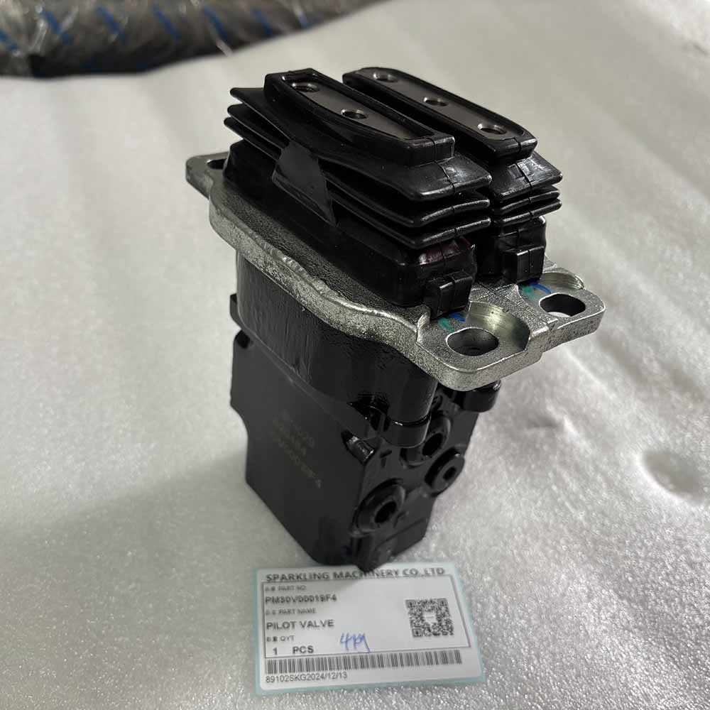 KOBELCO EXCAVATOR PARTS MADE IN CHINA NEW SK40SR 30SR-2 30SR-3 PM30V00019F4 PILOT VALVE SPARKLING MACHINERY