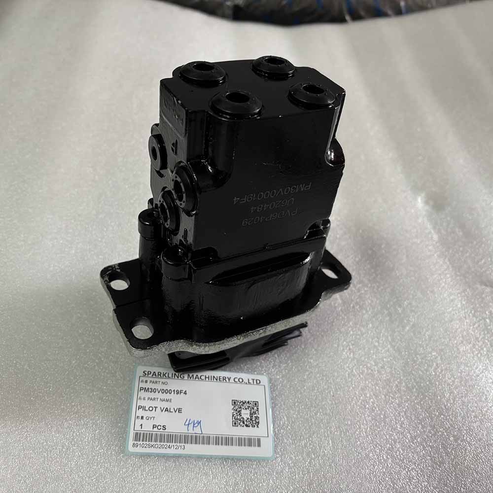 KOBELCO EXCAVATOR PARTS MADE IN CHINA NEW SK40SR 30SR-2 30SR-3 PM30V00019F4 PILOT VALVE SPARKLING MACHINERY