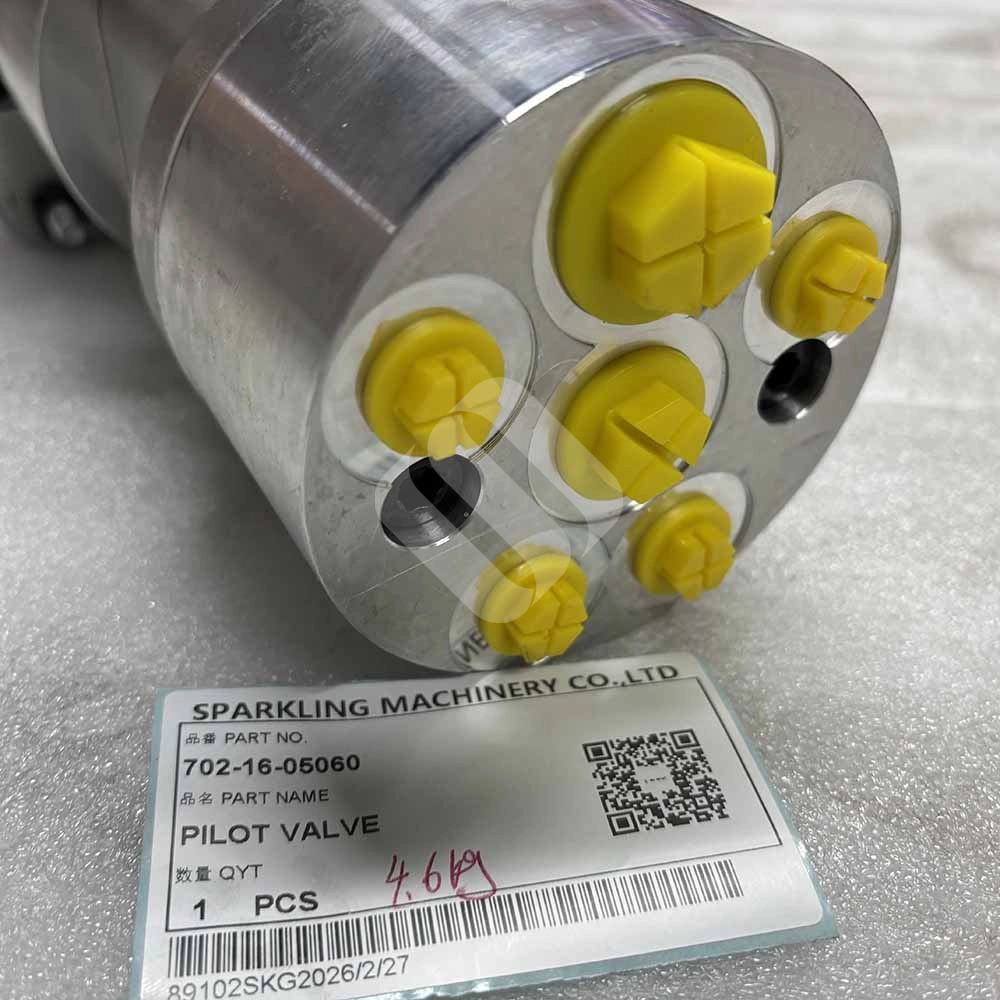 702-16-05060 Pilot Valve for Komatsu PC200-8, PC200LC-8, PC210-8 702-16-05060-pilot-control-valve-for-Komatsu-PC200-8