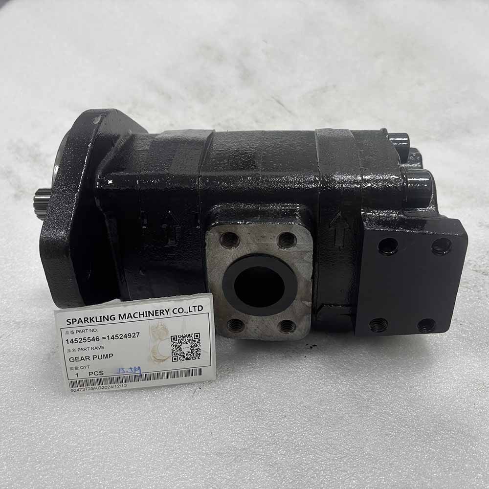 VOLVO EXCAVATOR PARTS MADE IN CHINA NEW EW130 14525546=14524927 GEAR PUMP SPARKLING MACHINERY