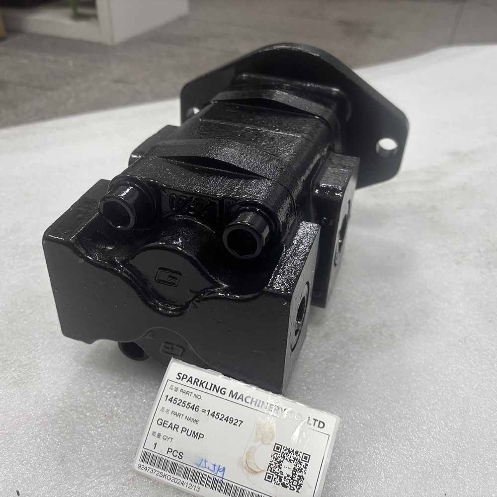 VOLVO EXCAVATOR PARTS MADE IN CHINA NEW EW130 14525546=14524927 GEAR PUMP SPARKLING MACHINERY