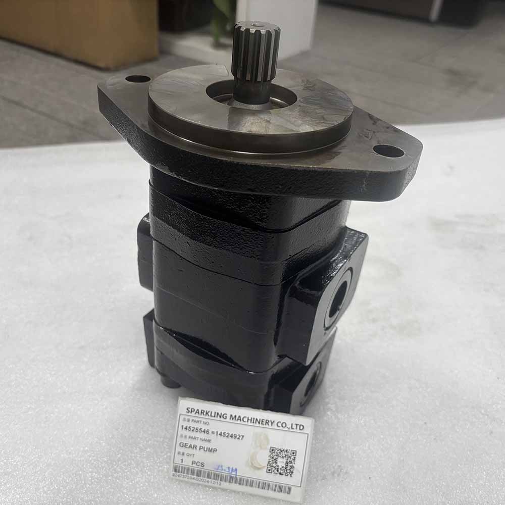 VOLVO EXCAVATOR PARTS MADE IN CHINA NEW EW130 14525546=14524927 GEAR PUMP SPARKLING MACHINERY