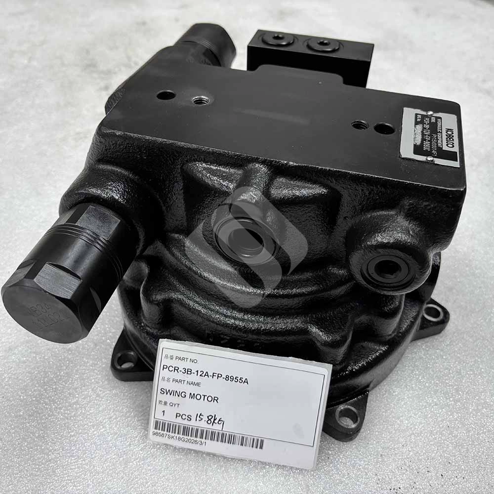 PCR-3B-12A-FP-8955A Swing Motor for Kubota KX121-2, KX121-3, KX161-2 Heavy-duty-hydraulic-swing-drive-PCR-3B-12A-FP-8955A