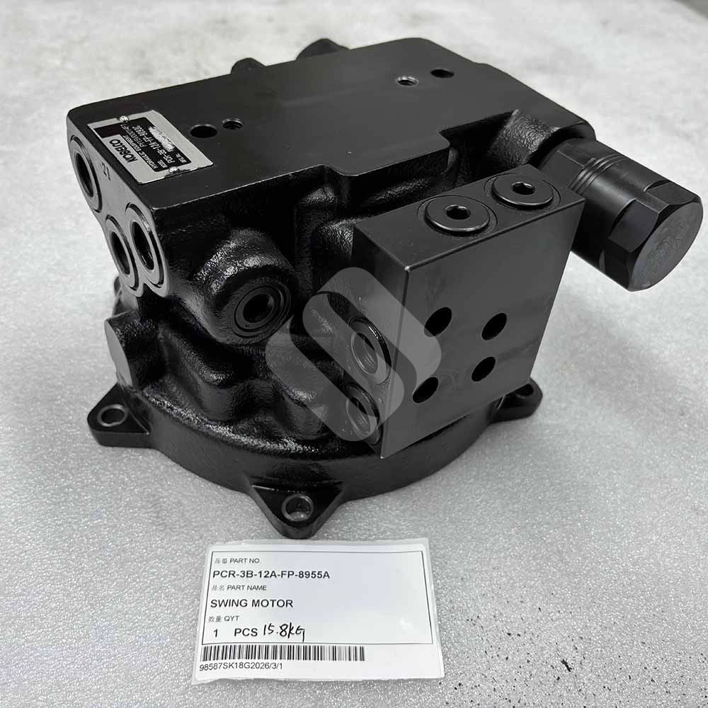 PCR-3B-12A-FP-8955A Swing Motor for Kubota KX121-2, KX121-3, KX161-2 PCR-3B-12A-FP-8955A-rotary-motor-replacement-parts