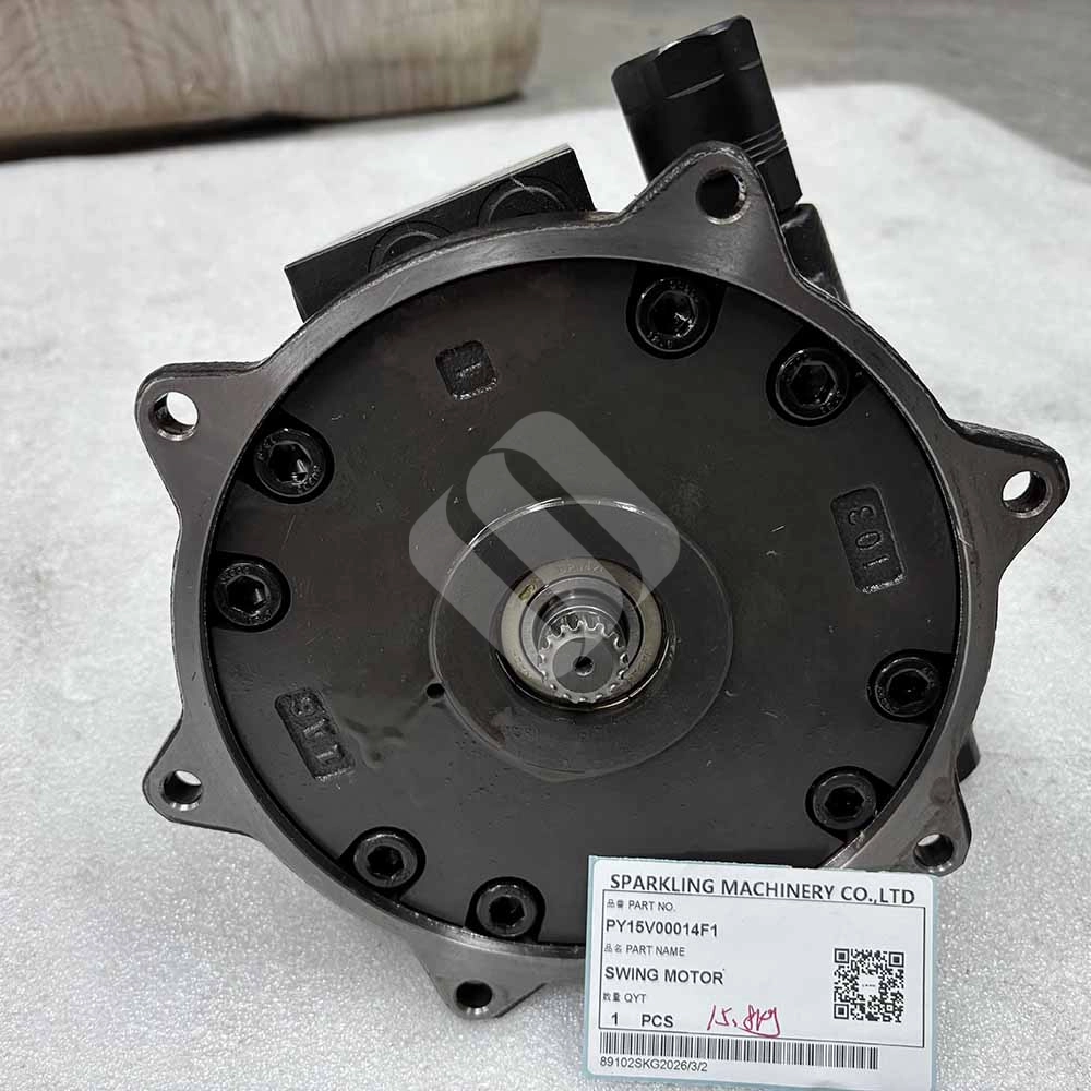PY15V00014F1 Swing Motor for Kobelco SK200-8 and SK210LC-8 Excavators Kobelco-SK210LC-8-large-excavator-hydraulic-swing-motor