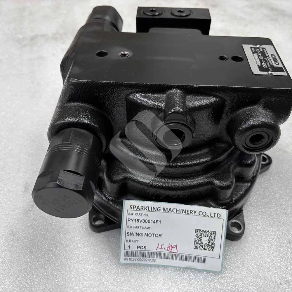 PY15V00014F1 Swing Motor for Kobelco SK200-8 and SK210LC-8 Excavators PY15V00014F1-replacement-rotary-motor-for-Kobelco-SK-series