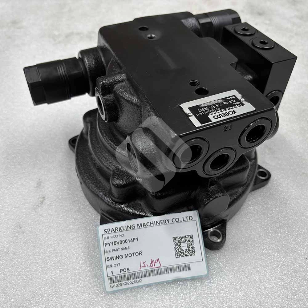 PY15V00014F1 Swing Motor for Kobelco SK200-8 and SK210LC-8 Excavators Kobelco-excavator-spare-parts-PY15V00014F1-swing-assembly