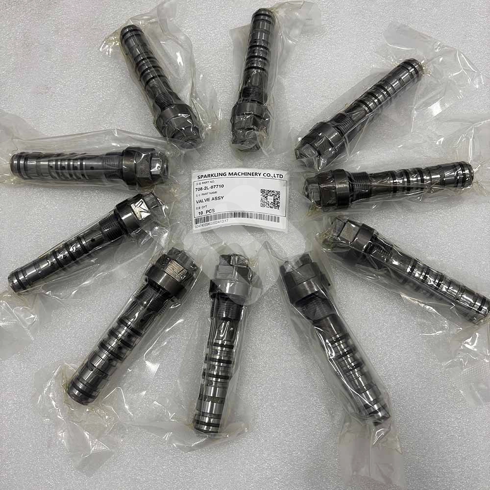 KOMATSU EXCAVATOR PARTS MADE IN CHINA NEW HB205 HB215 PC200 PC200LL PC210 708-2L-07710 VALVE ASSY SPARKLING MACHINERY KOMATSU EXCAVATOR PARTS MADE IN CHINA NEW HB205 HB215 PC200 PC200LL PC210 708-2L-07710 VALVE ASSY SPARKLING MACHINERY