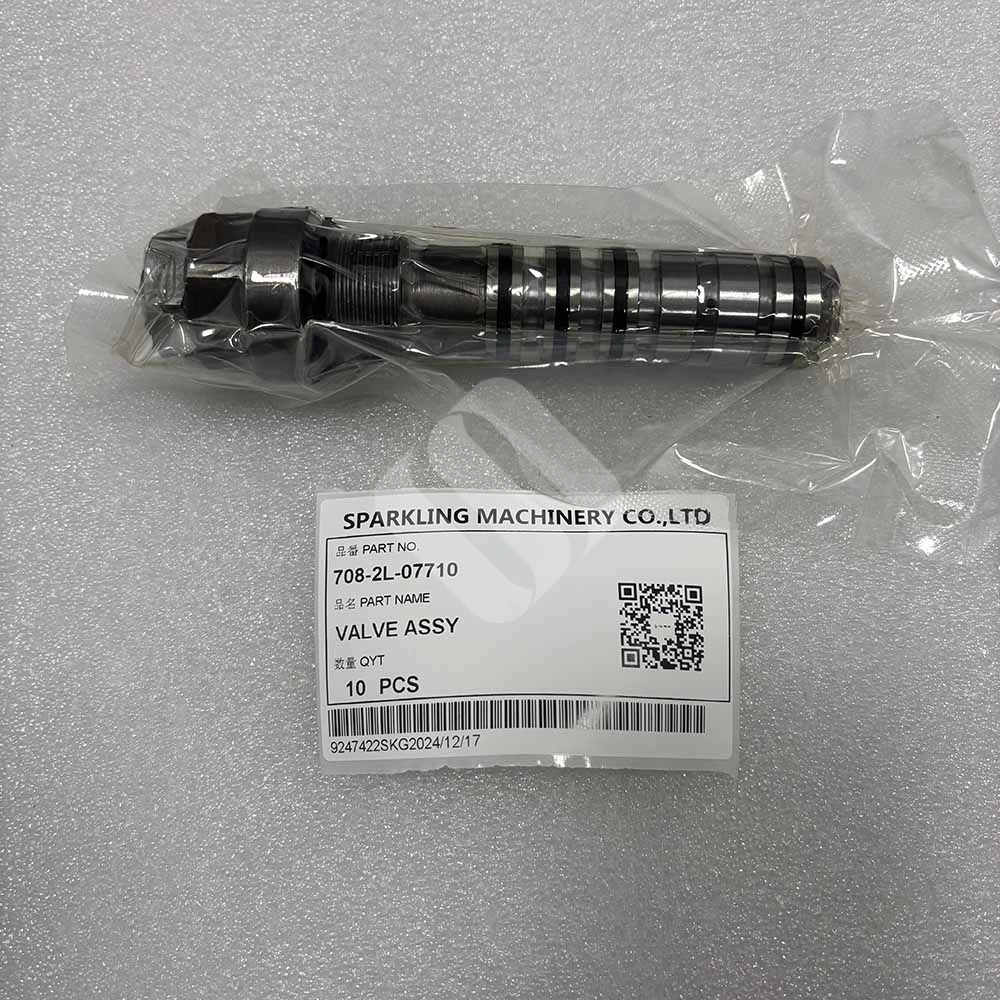 KOMATSU EXCAVATOR PARTS MADE IN CHINA NEW HB205 HB215 PC200 PC200LL PC210 708-2L-07710 VALVE ASSY SPARKLING MACHINERY KOMATSU EXCAVATOR PARTS MADE IN CHINA NEW HB205 HB215 PC200 PC200LL PC210 708-2L-07710 VALVE ASSY SPARKLING MACHINERY