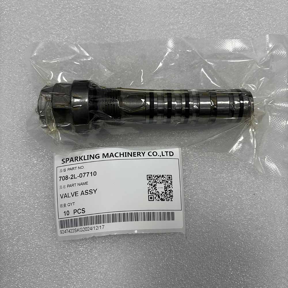 KOMATSU EXCAVATOR PARTS MADE IN CHINA NEW HB205 HB215 PC200 PC200LL PC210 708-2L-07710 VALVE ASSY SPARKLING MACHINERY