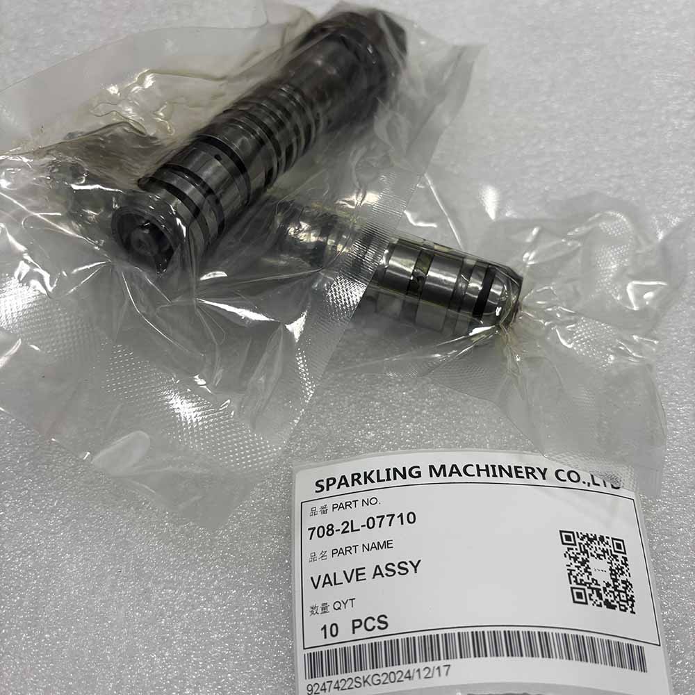 KOMATSU EXCAVATOR PARTS MADE IN CHINA NEW HB205 HB215 PC200 PC200LL PC210 708-2L-07710 VALVE ASSY SPARKLING MACHINERY