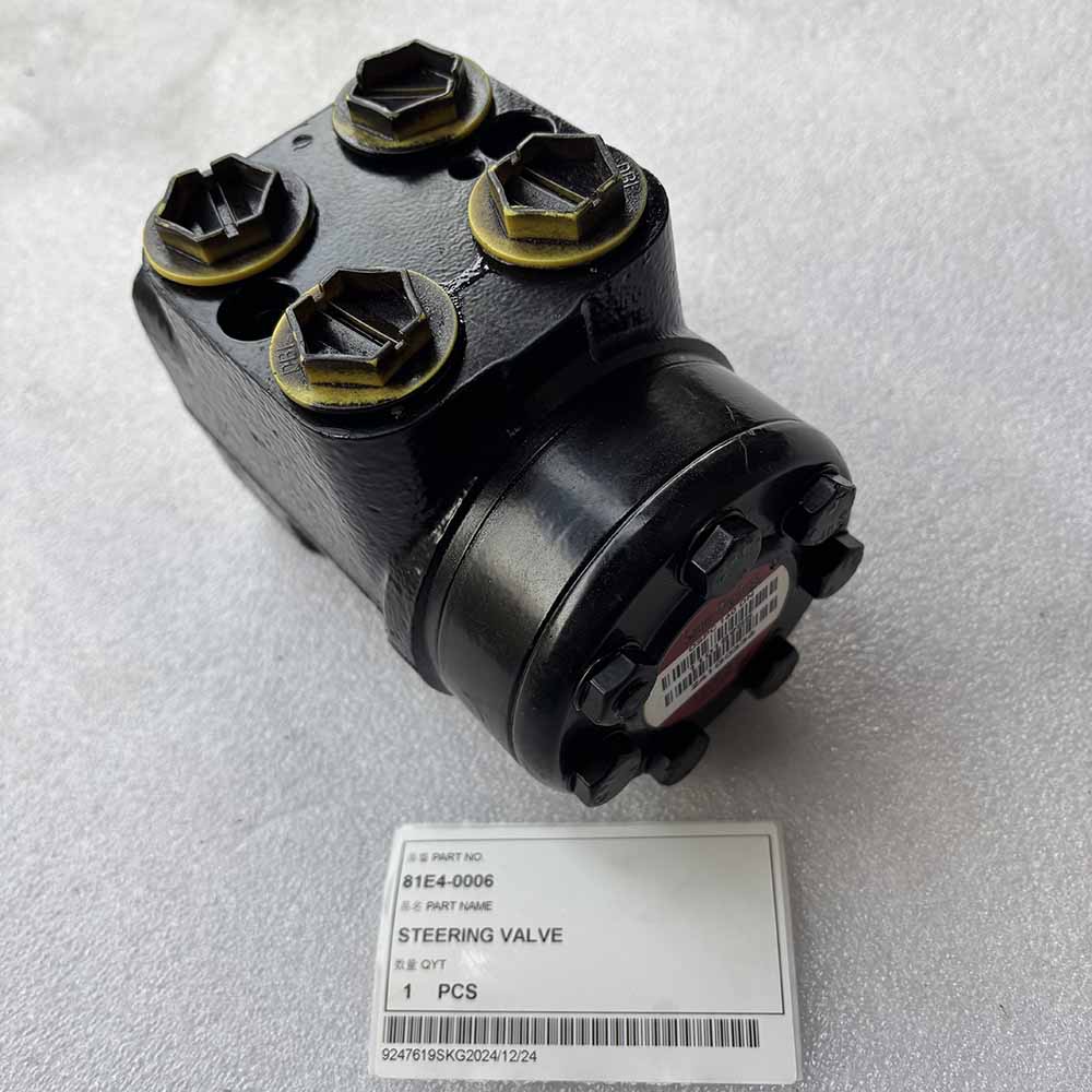 HYUNDAI EXCAVATOR PARTS MADE IN CHINA NEW R200W3 R200W7 R200W2 81E4-0006 STEERING VALVE SPARKLING MACHINERY