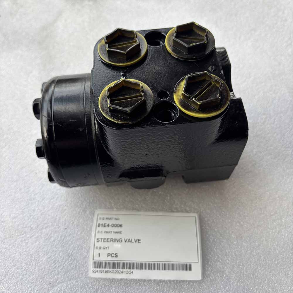 HYUNDAI EXCAVATOR PARTS MADE IN CHINA NEW R200W3 R200W7 R200W2 81E4-0006 STEERING VALVE SPARKLING MACHINERY