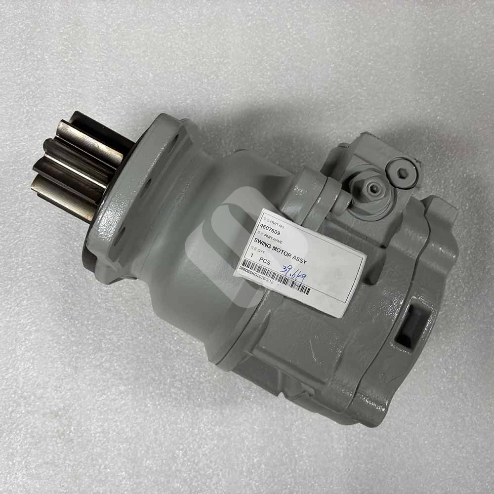 4607609 Swing Motor Assembly for Hitachi ZX200-3, ZX210-3, ZX240H-3 Side-view-of-Hitachi-excavator-swing-motor-4607609