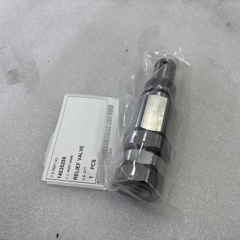 VOLVO EXCAVATOR PARTS MADE IN CHINA NEW EC180D EC210C EC210D EC220D EC235C EC235D 14535259 RELIEF VALVE SPARKLING MACHINERY