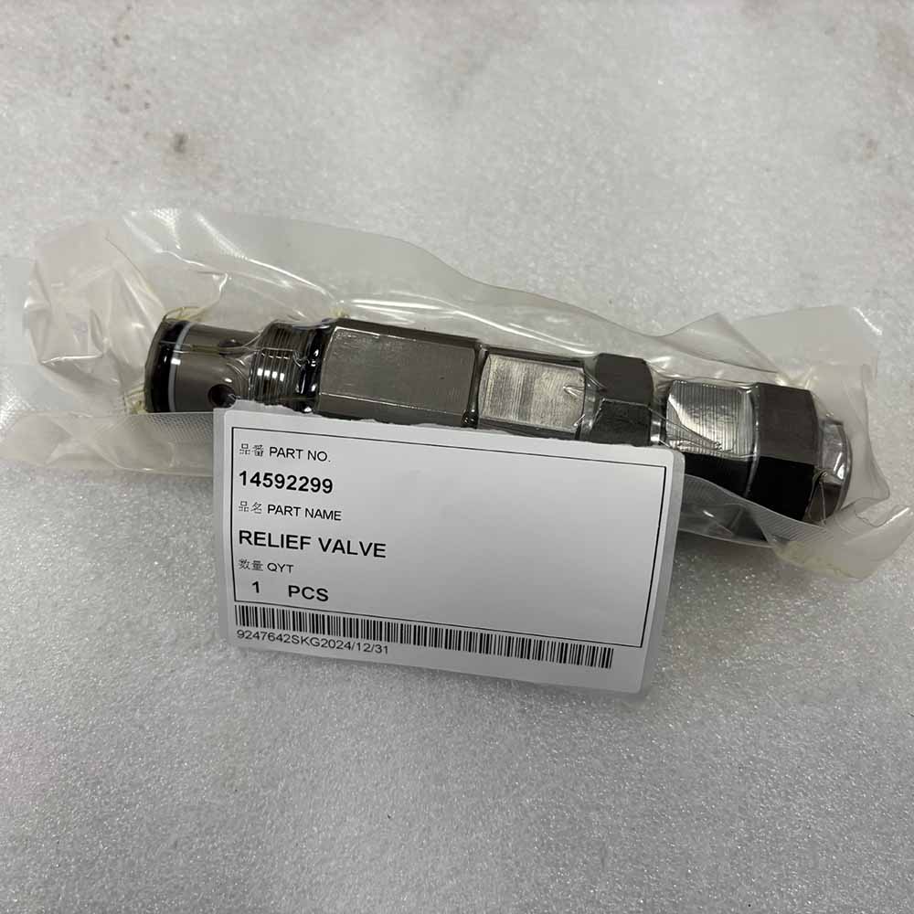 VOLVO EXCAVATOR PARTS MADE IN CHINA NEW EC220D EC235D EC250D EC250E EC300D 14592299 RELIEF VALVE SPARKLING MACHINERY
