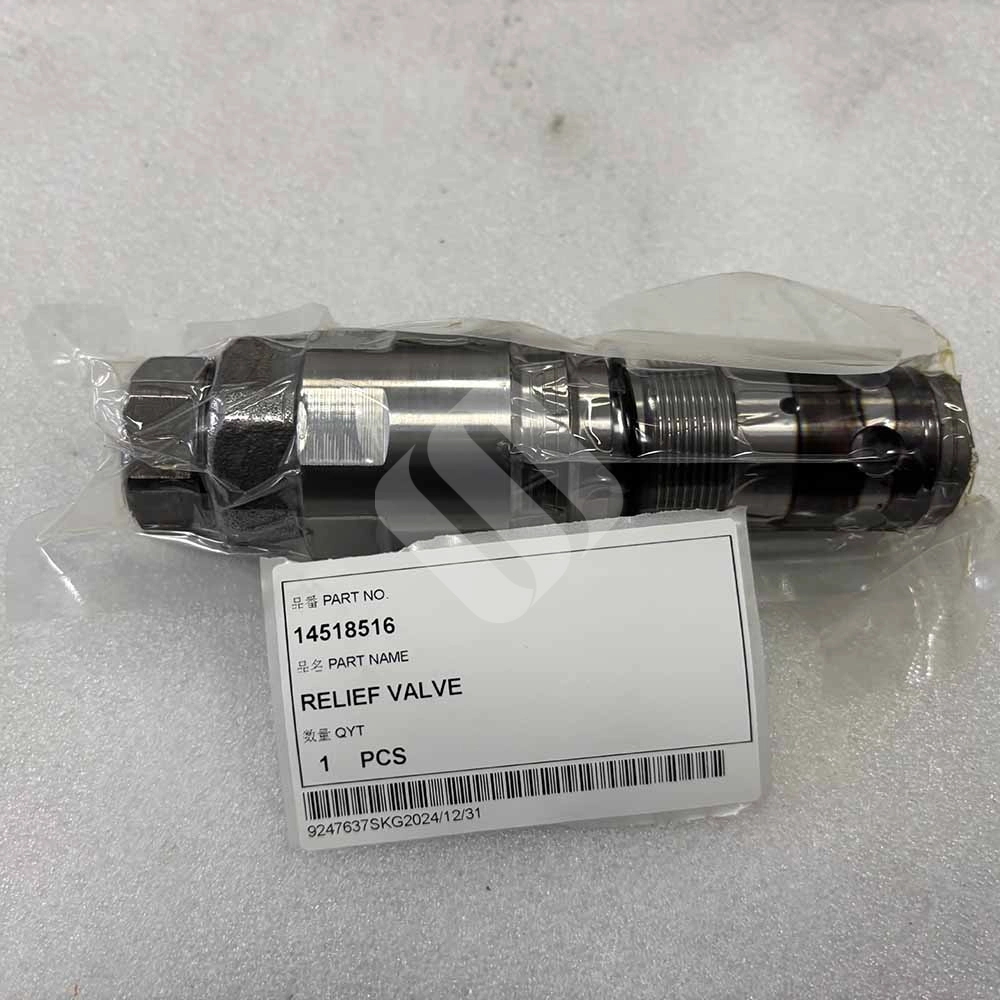 VOLVO EXCAVATOR PARTS MADE IN CHINA NEW EC200D EC210 EC210B EC210C EC210D 14518516 RELIEF VALVE SPARKLING MACHINERY VOLVO EXCAVATOR PARTS MADE IN CHINA NEW EC200D EC210 EC210B EC210C EC210D 14518516 RELIEF VALVE SPARKLING MACHINERY