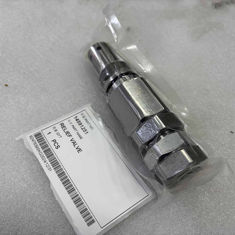 VOLVO EXCAVATOR PARTS MADE IN CHINA NEW EC250D EC250E EC300D EC300E PL3005D 14591251 RELIEF VALVE SPARKLING MACHINERY