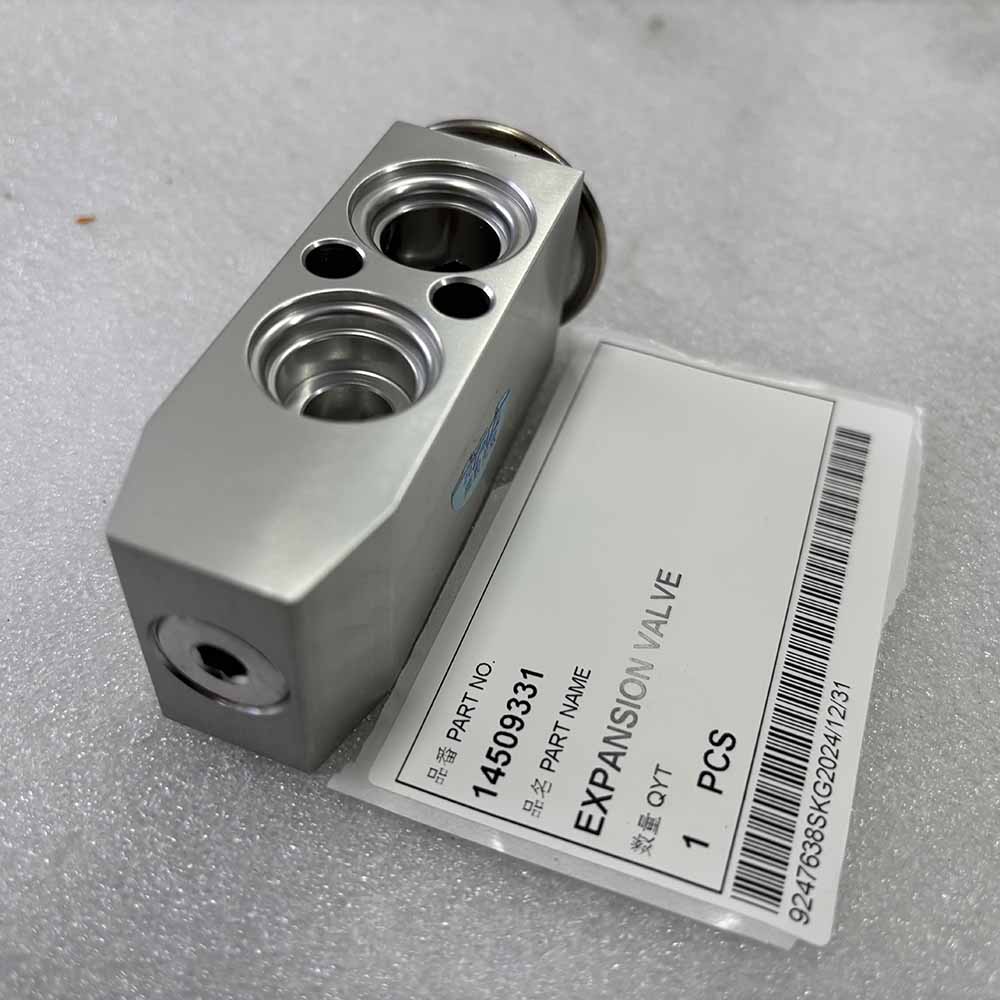 VOLVO EXCAVATOR PARTS MADE IN CHINA NEW EC120D EC135B EC140B EC140C EC140D 14509331 EXPANSION VALVE SPARKLING MACHINERY