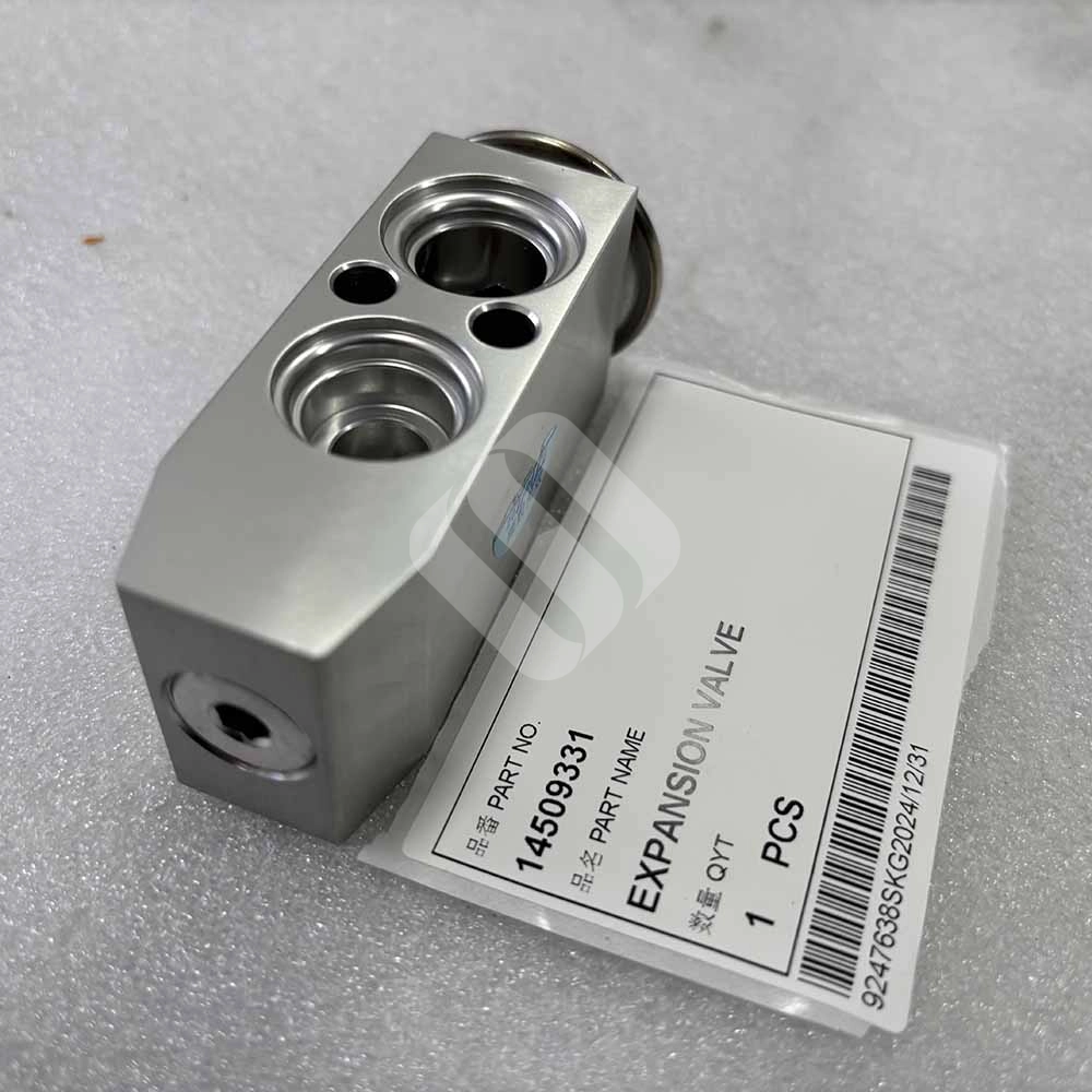 VOLVO EXCAVATOR PARTS MADE IN CHINA NEW EC120D EC135B EC140B EC140C EC140D 14509331 EXPANSION VALVE SPARKLING MACHINERY VOLVO EXCAVATOR PARTS MADE IN CHINA NEW EC120D EC135B EC140B EC140C EC140D 14509331 EXPANSION VALVE SPARKLING MACHINERY