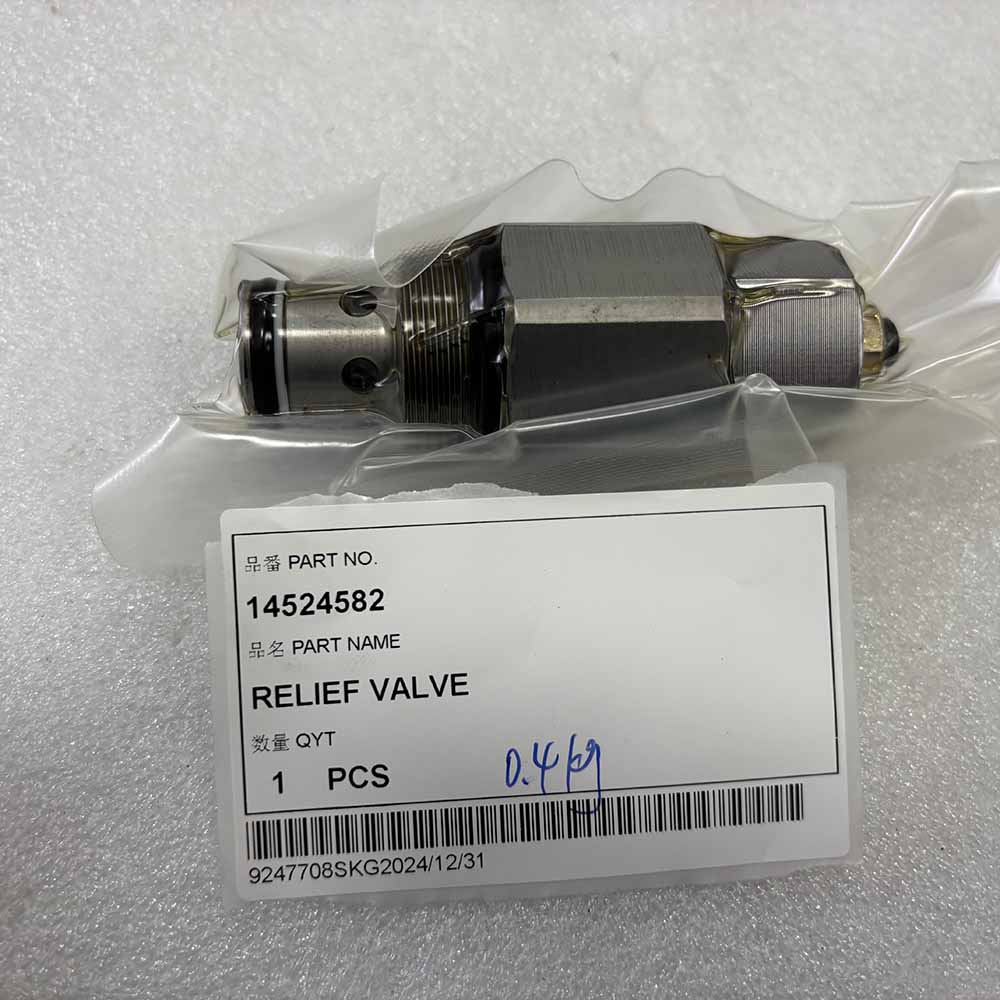 VOLVO EXCAVATOR PARTS MADE IN CHINA NEW EC120D EC140B EC140C EC140D EC140E 14524582 RELIEF VALVE SPARKLING MACHINERY