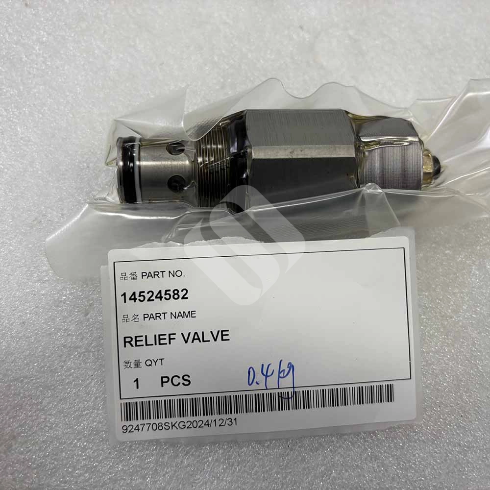 VOLVO EXCAVATOR PARTS MADE IN CHINA NEW EC120D EC140B EC140C EC140D EC140E 14524582 RELIEF VALVE SPARKLING MACHINERY VOLVO EXCAVATOR PARTS MADE IN CHINA NEW EC120D EC140B EC140C EC140D EC140E 14524582 RELIEF VALVE SPARKLING MACHINERY