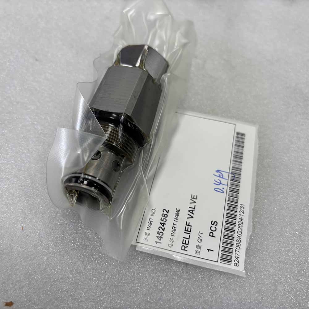 VOLVO EXCAVATOR PARTS MADE IN CHINA NEW EC120D EC140B EC140C EC140D EC140E 14524582 RELIEF VALVE SPARKLING MACHINERY