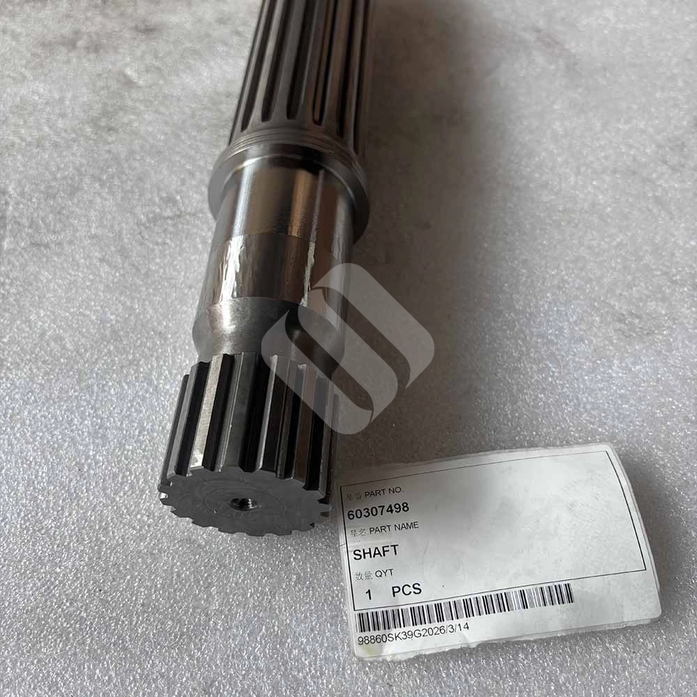 60307498 Heavy-Duty Transmission Shaft for Sany SY365H, SY465C, SY485C Excavators 60307498-precision-machined-steel-gearbox-shaft-for-Sany-machinery