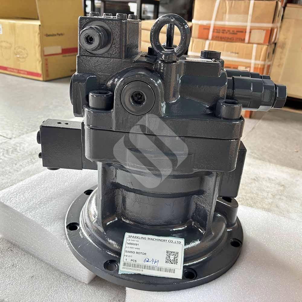 14550091 Swing Motor for Volvo EC210B LC, NLC, and LR Excavators 14550091-replacement-swing-motor-side-view-for-Volvo