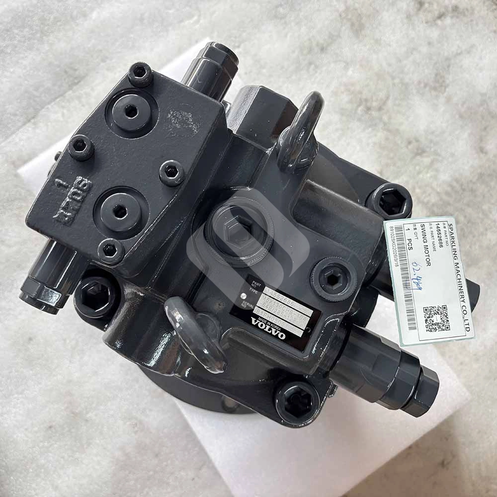 14550091 Swing Motor for Volvo EC210B LC, NLC, and LR Excavators EW180C-wheeled-excavator-swing-motor-replacement-14552686