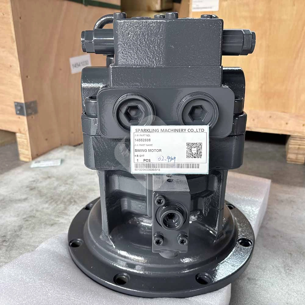 14552686 swing motor used in Volvo excavators EC210B, EC220D, EW180C, EC200B EW180C-wheeled-excavator-swing-motor-replacement-14552686