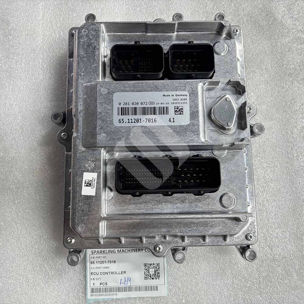 65.11201-7016 ECU Engine Controller for Doosan DL08 & DX300LC Doosan-DX140LC-replacement-ECU-65.11201-7016-view