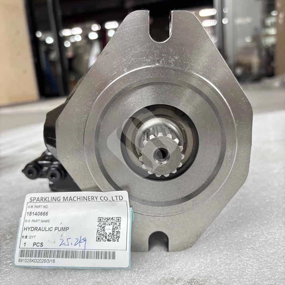 15140666 Main Hydraulic Pump for Volvo Haulers A25F, A30F, A25G, A30G Volvo-A30F-A30G-hydraulic-piston-pump-assembly-15140666
