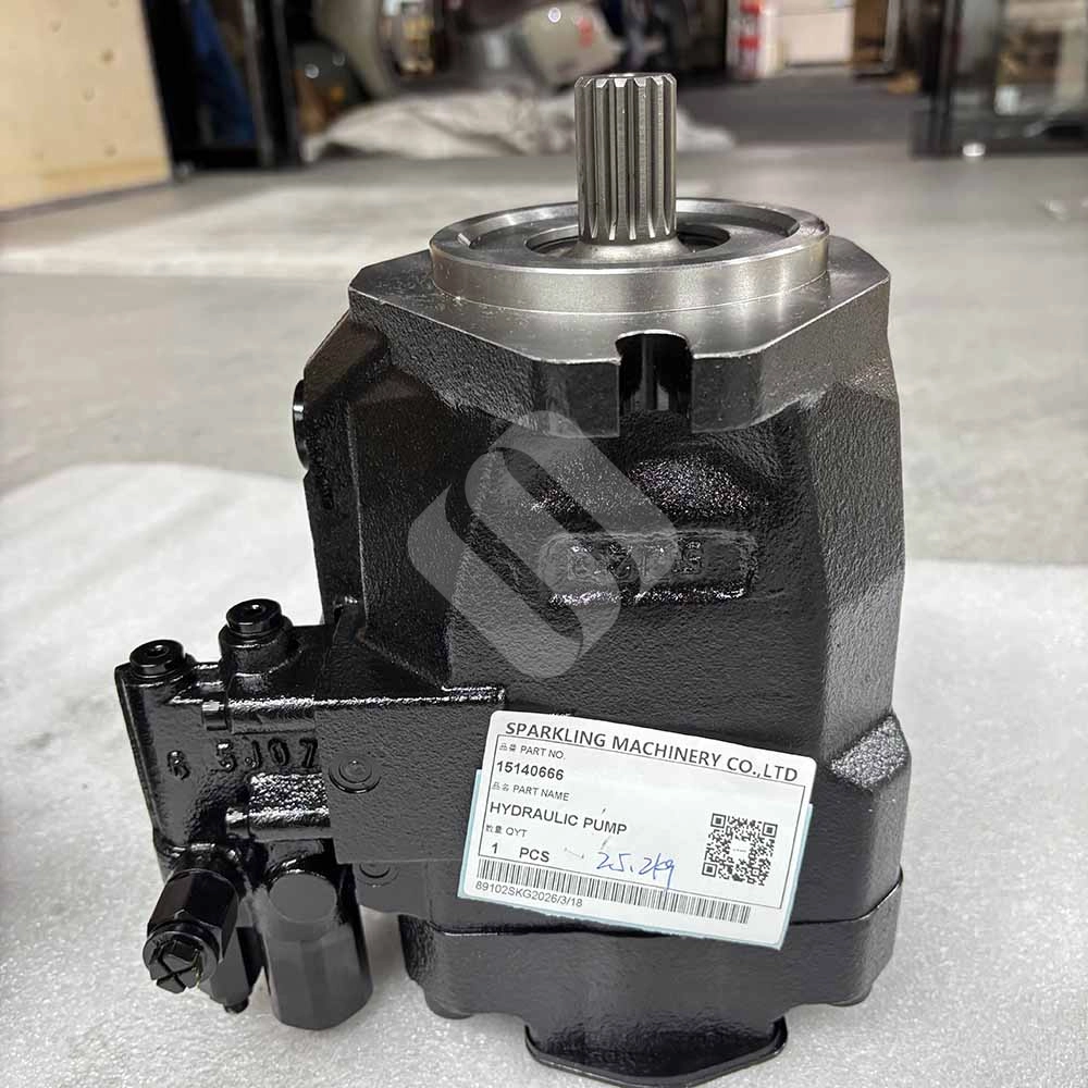 15140666 Main Hydraulic Pump for Volvo Haulers A25F, A30F, A25G, A30G 15140666-main-hydraulic-pump-for-Volvo-A25G-articulated-hauler