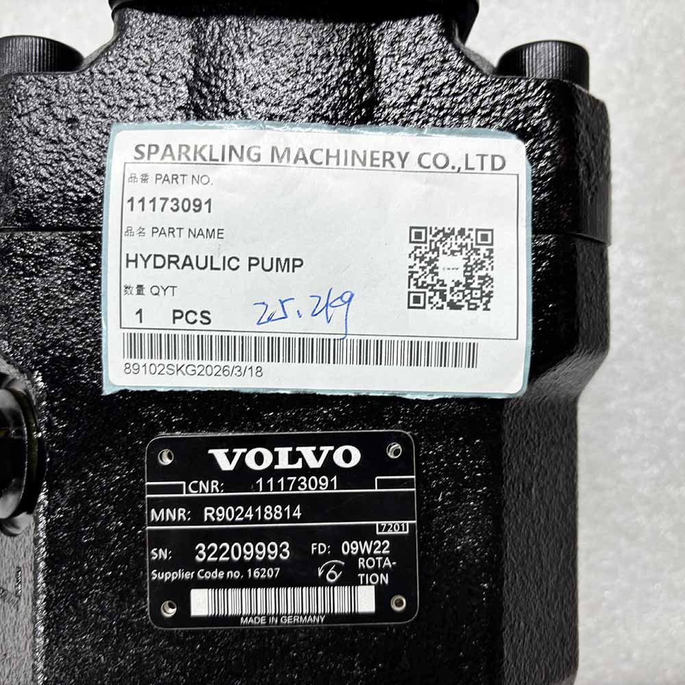 Volvo-L110F-L110E-hydraulic-piston-pump-assembly-11173091