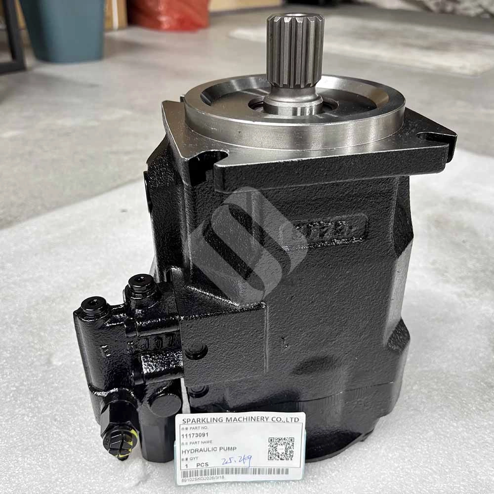 11173091 Main Hydraulic Pump for Volvo Wheel Loaders L110E, L110F, L120E Volvo-L110F-L110E-hydraulic-piston-pump-assembly-11173091
