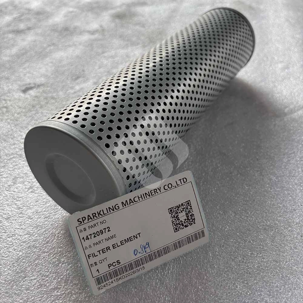 14720972 Hydraulic Filter Element for Volvo EC250E, EC300EL Excavators 14720972-replacement-pleated-hydraulic-filter-for-Volvo-machinery