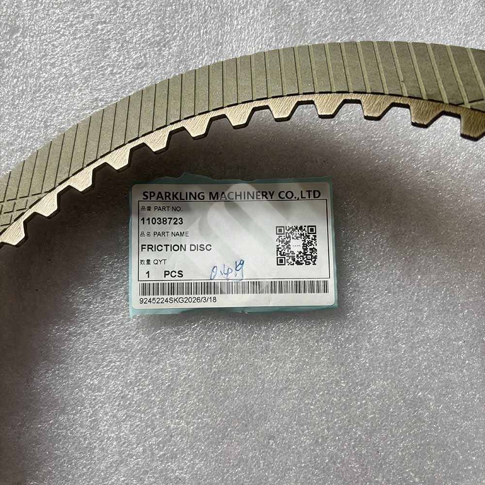 11038723 Friction Disc for Volvo Articulated Hauler A25D, A25E, A30C, A35C Volvo-A35C-articulated-hauler-wet-brake-disc-11038723