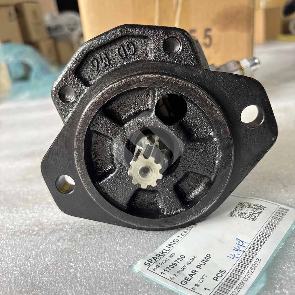 11709730 Hydraulic Gear Pump for Volvo BL70, BL70B, BL71 Backhoe Loaders Replacement-hydraulic-pump-11709730-for-Volvo-BL70-series
