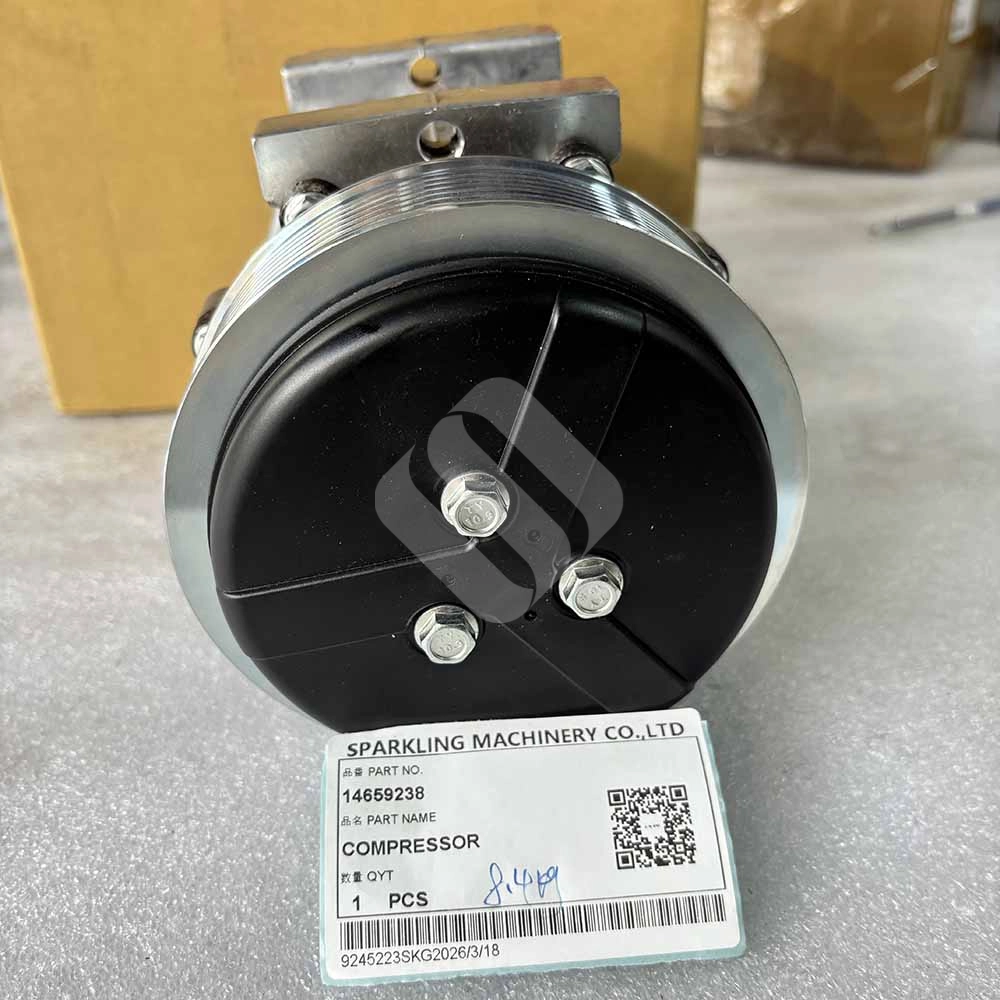 14659238 AC Compressor for Volvo EC250D, EC300D, EC350D 14659238-AC-compressor-for-Volvo-EC300D-excavator
