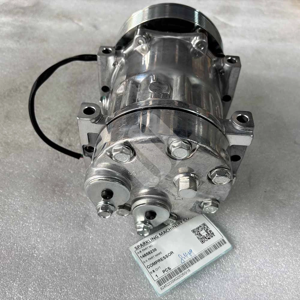 14659238 AC Compressor for Volvo EC250D, EC300D, EC350D 14659238-AC-compressor-for-Volvo-EC300D-excavator