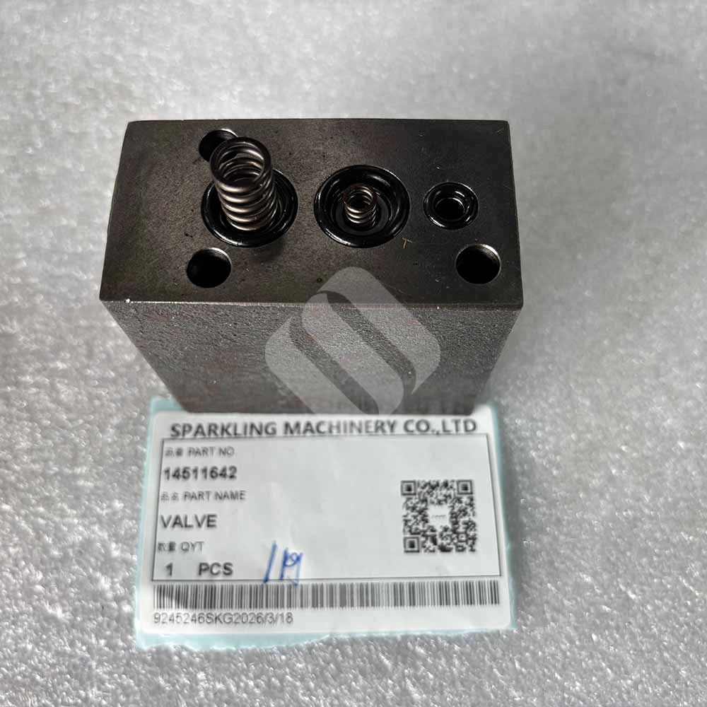 14511642 Hydraulic Relief Valve for Volvo EC140, EC210B, EC460 14511642-high-pressure-logic-valve-for-crawler-excavators