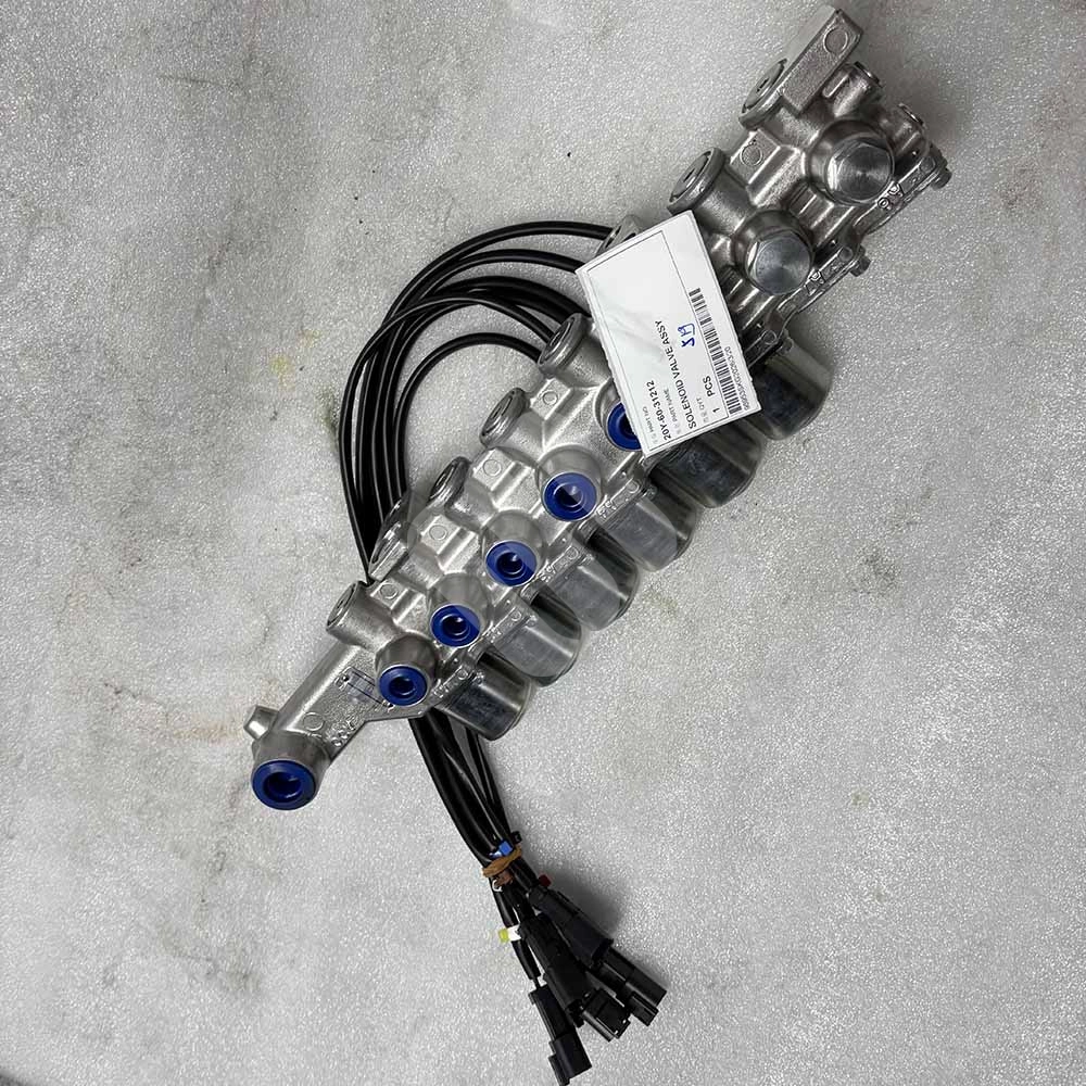 20Y-60-31212 Solenoid Valve Assembly for Komatsu PC200-7, PC210-7, PC220-7 20Y6031212-multi-valve-solenoid-block-for-PC210-7
