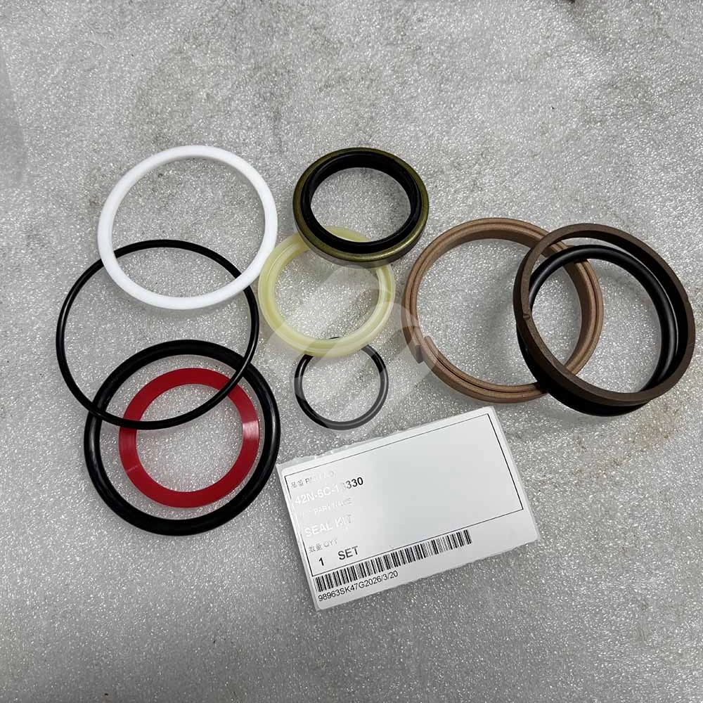 42N-6C-13330 Hydraulic Cylinder Seal Kit for Komatsu WB146-5, WB93R-5 Backhoes 42N-6C-13330-premium-hydraulic-cylinder-seal-kit-for-Komatsu-WB146-5